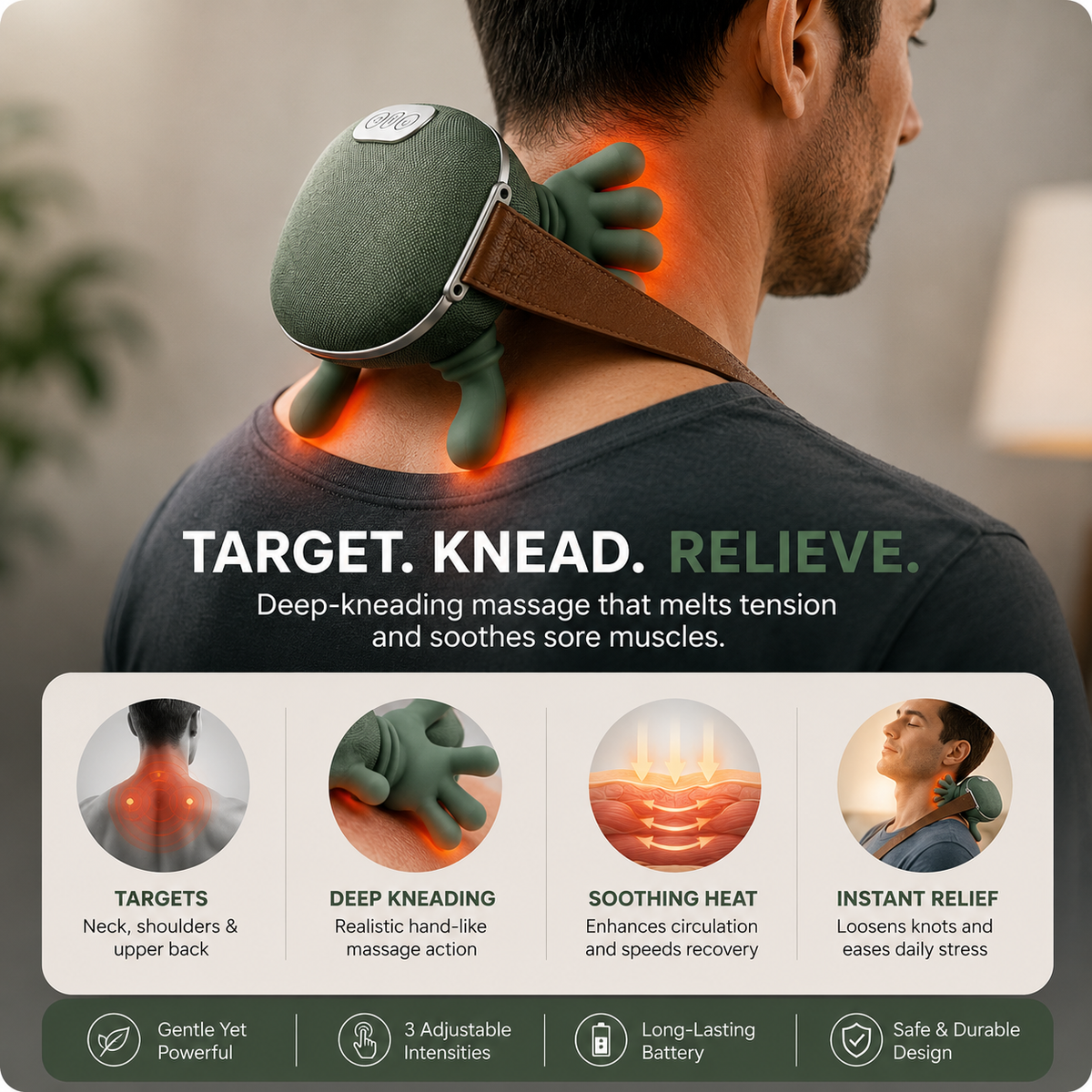 2026 Bionic Neck Shoulder Massager
