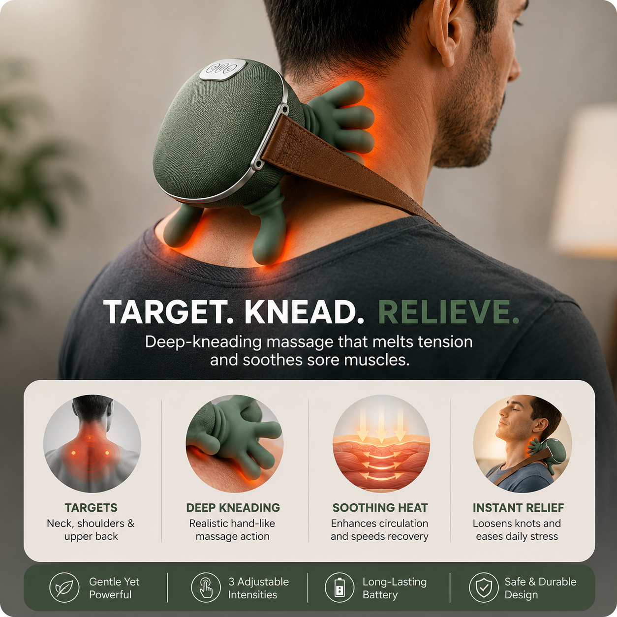 2026 Bionic Neck Shoulder Massager