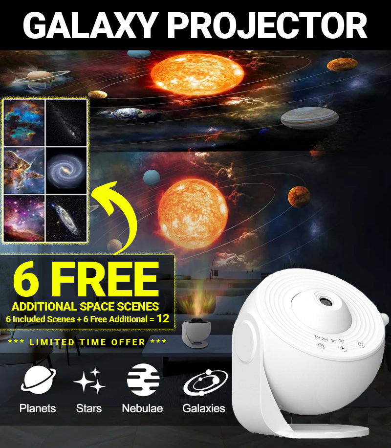 Galaxy Projector 🪐
