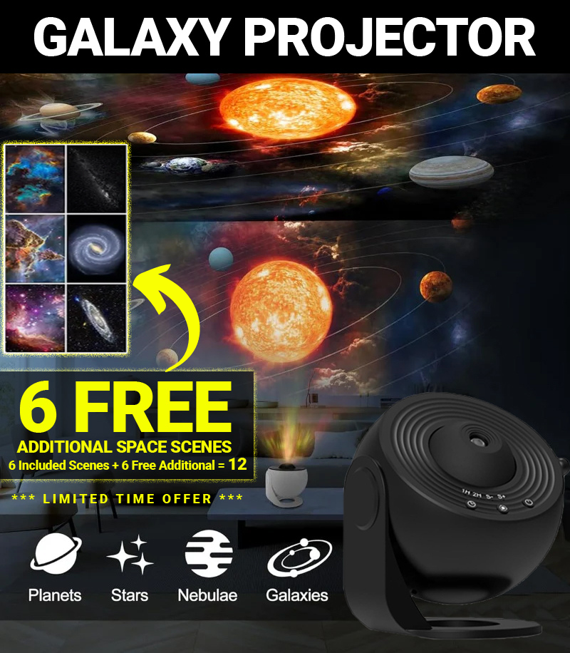 Galaxy Projector 🪐