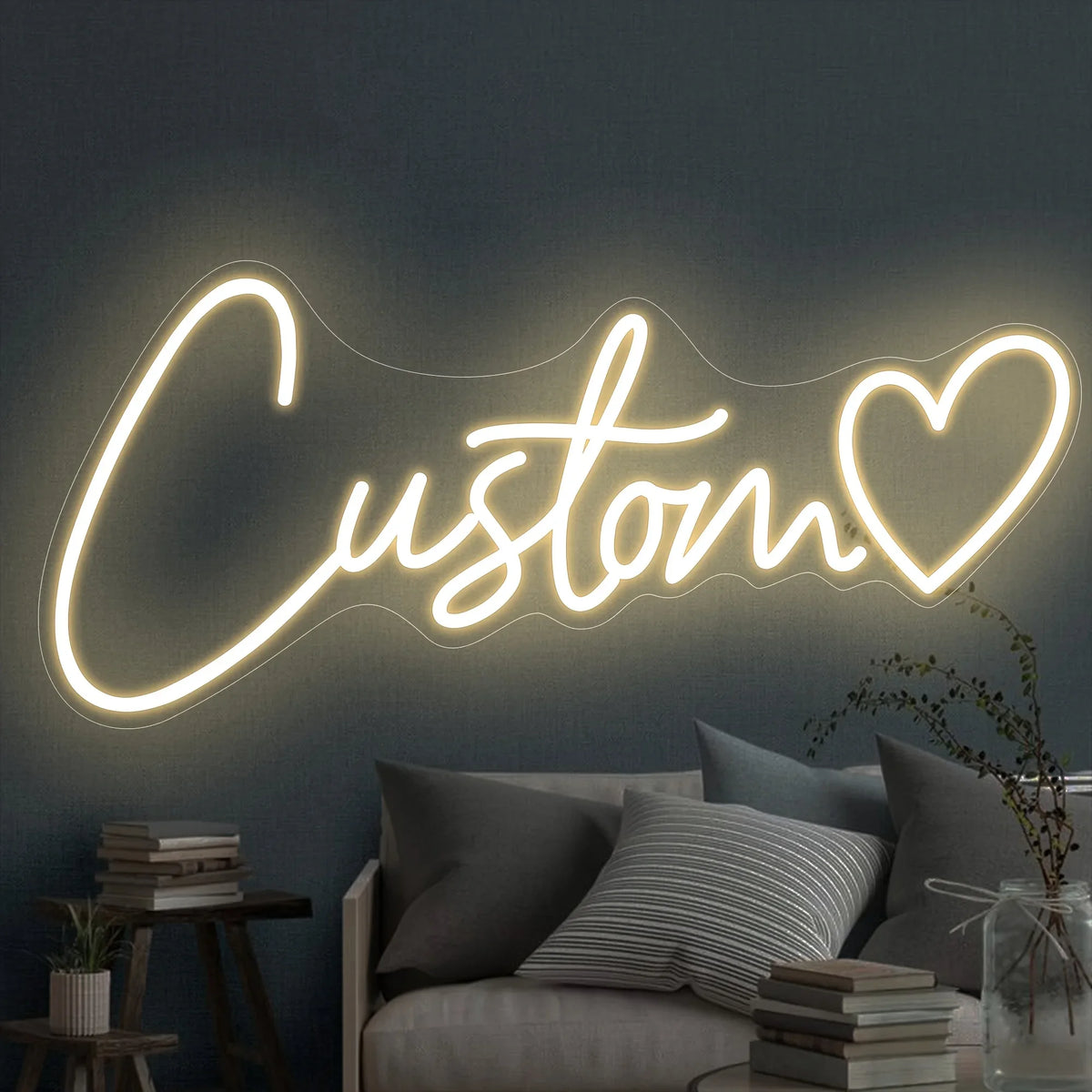 Custom Neon Sign Personalized Name Sign Led Neon Night Light Birthday Gifts Room Bedroom Decoration Wall Wedding LED Neon Lamp