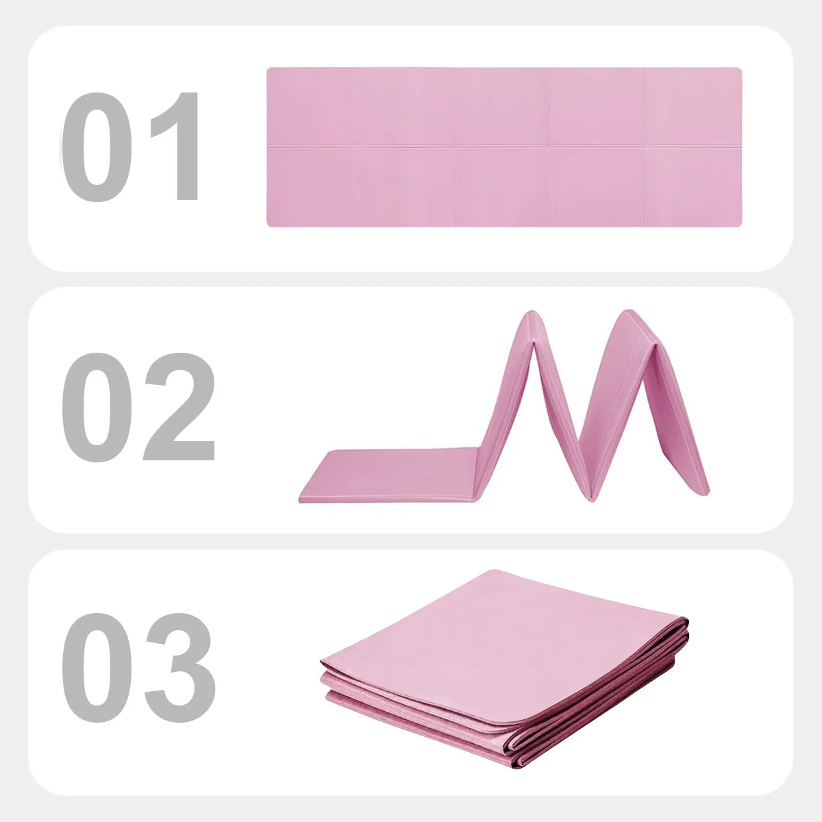 Yoga Mat Pilates Fitness Mat 3/4/6mm Thicknes Non Slip Yoga