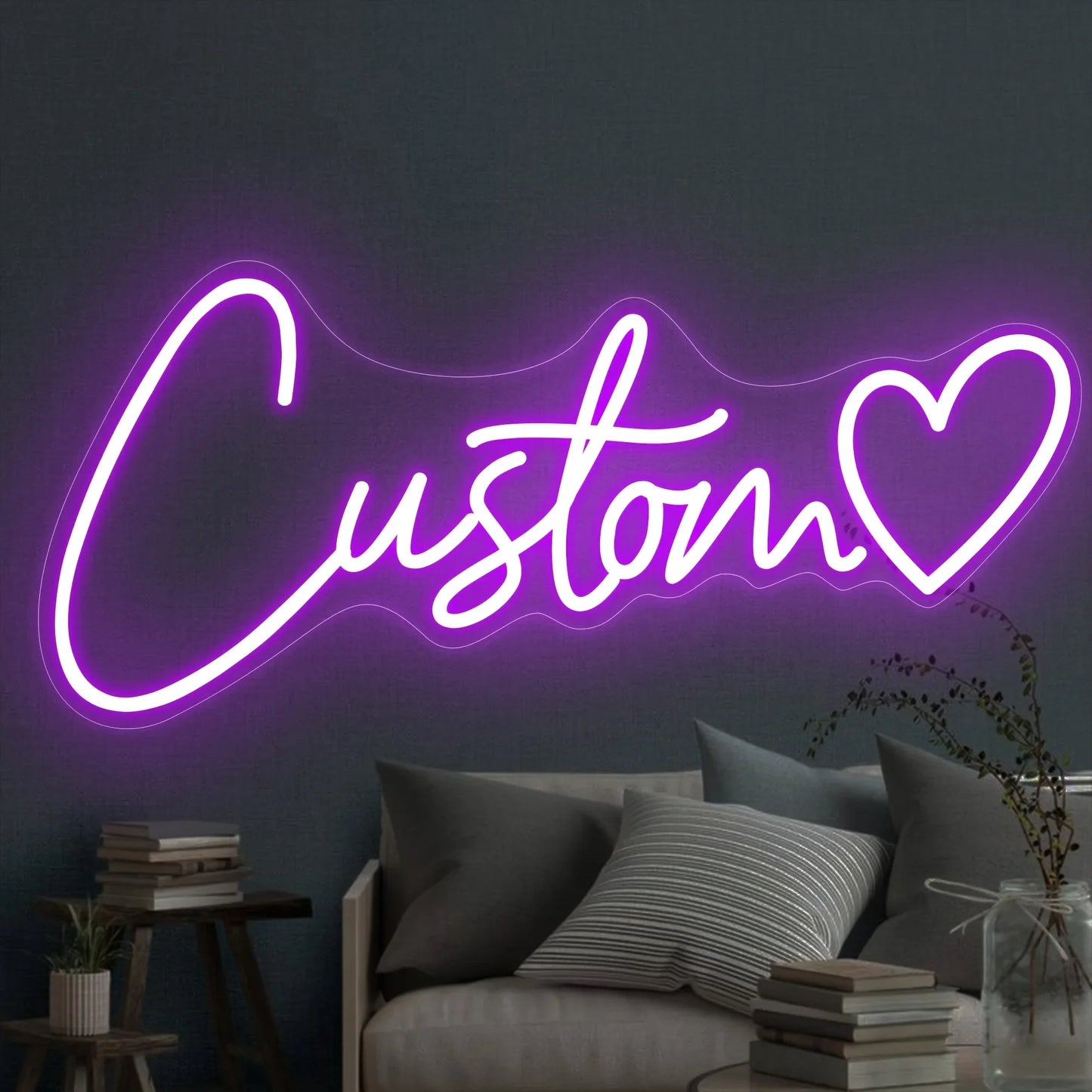 Custom Neon Sign Personalized Name Sign Led Neon Night Light Birthday Gifts Room Bedroom Decoration Wall Wedding LED Neon Lamp