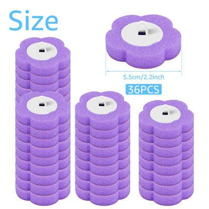 Toilet Brush With Disposable Replacement Head Kits