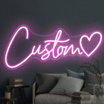 Custom Neon Sign Personalized Name Sign Led Neon Night Light Birthday Gifts Room Bedroom Decoration Wall Wedding LED Neon Lamp