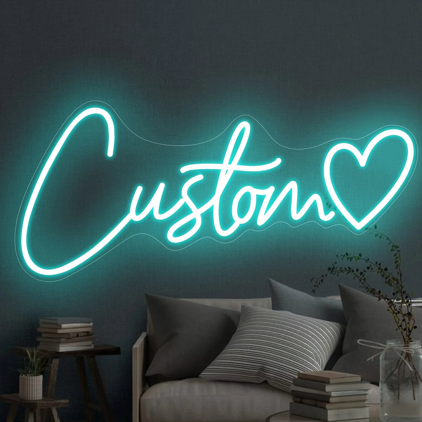 Custom Neon Sign Personalized Name Sign Led Neon Night Light Birthday Gifts Room Bedroom Decoration Wall Wedding LED Neon Lamp