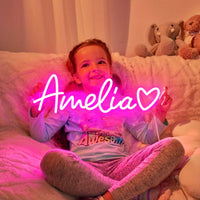 Custom Neon Sign Personalized Name Sign Led Neon Night Light Birthday Gifts Room Bedroom Decoration Wall Wedding LED Neon Lamp