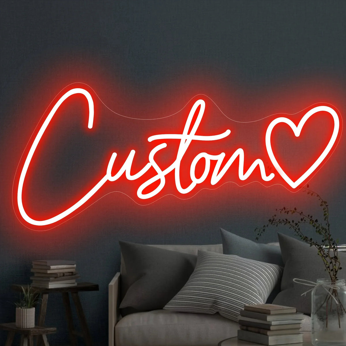 Custom Neon Sign Personalized Name Sign Led Neon Night Light Birthday Gifts Room Bedroom Decoration Wall Wedding LED Neon Lamp