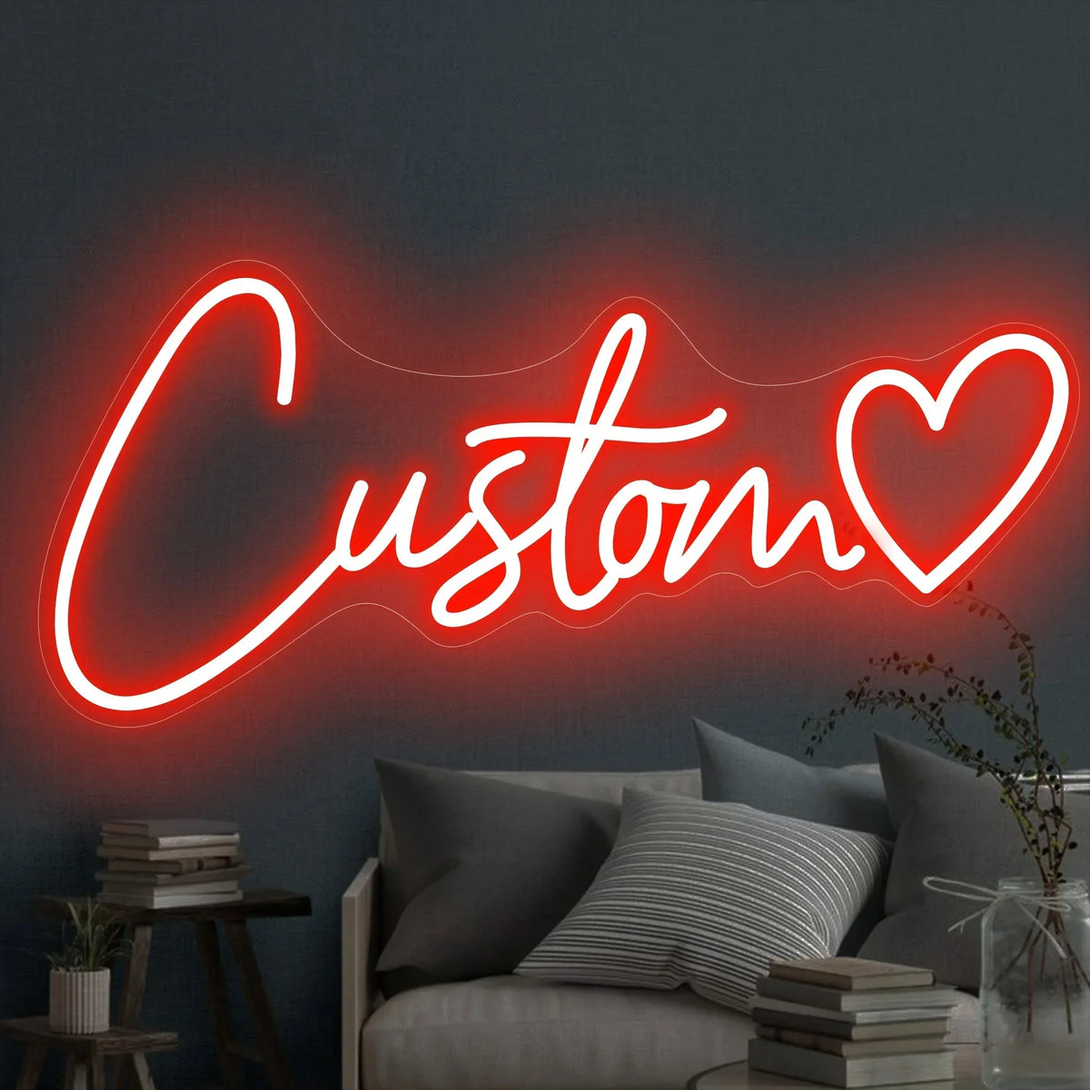 Custom Neon Sign Personalized Name Sign Led Neon Night Light Birthday Gifts Room Bedroom Decoration Wall Wedding LED Neon Lamp
