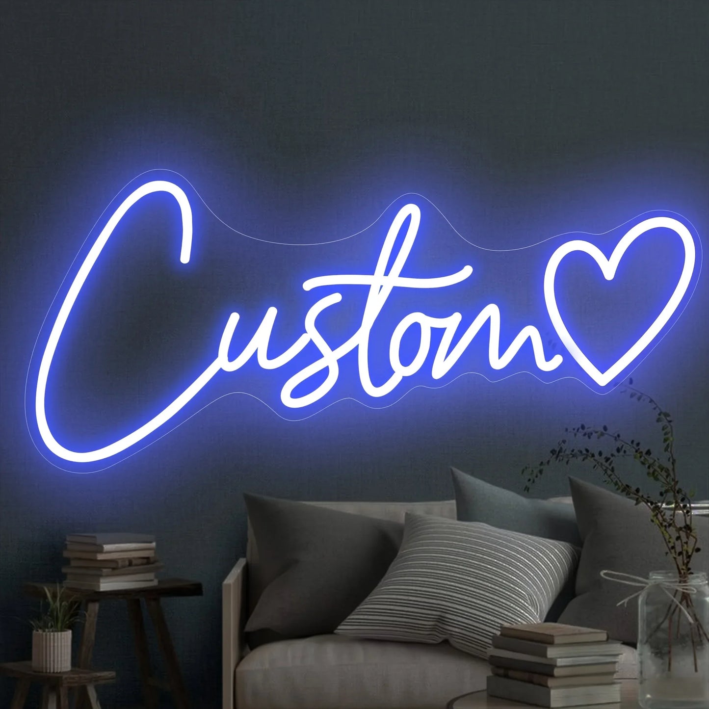 Custom Neon Sign Personalized Name Sign Led Neon Night Light Birthday Gifts Room Bedroom Decoration Wall Wedding LED Neon Lamp