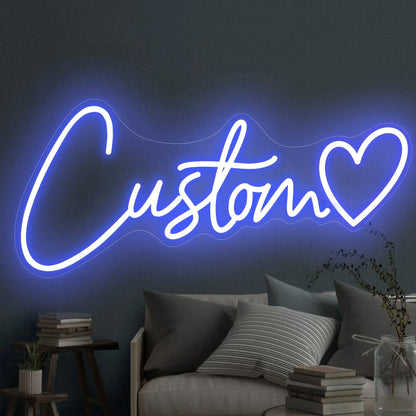 Custom Neon Sign Personalized Name Sign Led Neon Night Light Birthday Gifts Room Bedroom Decoration Wall Wedding LED Neon Lamp