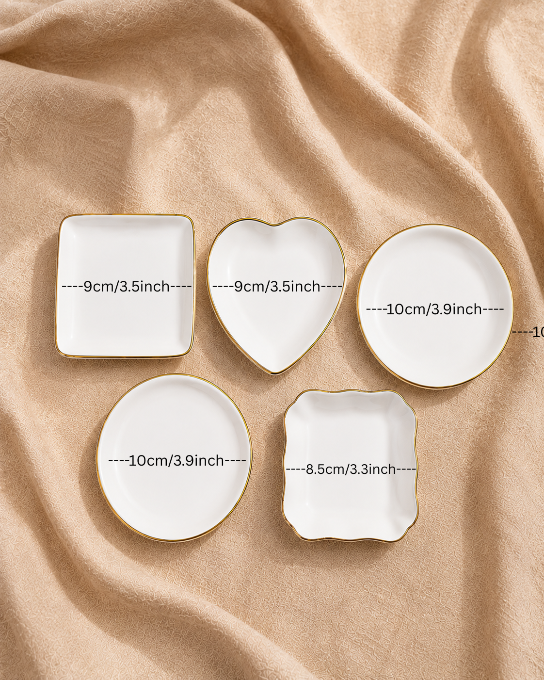 Personalised Bestie Photo Trinket Dish Custom Jewelry Ring Dish Bridesmaid Proposal Ceramic Trinket Tray for Friend Wedding Gift