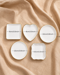 Personalised Bestie Photo Trinket Dish Custom Jewelry Ring Dish Bridesmaid Proposal Ceramic Trinket Tray for Friend Wedding Gift
