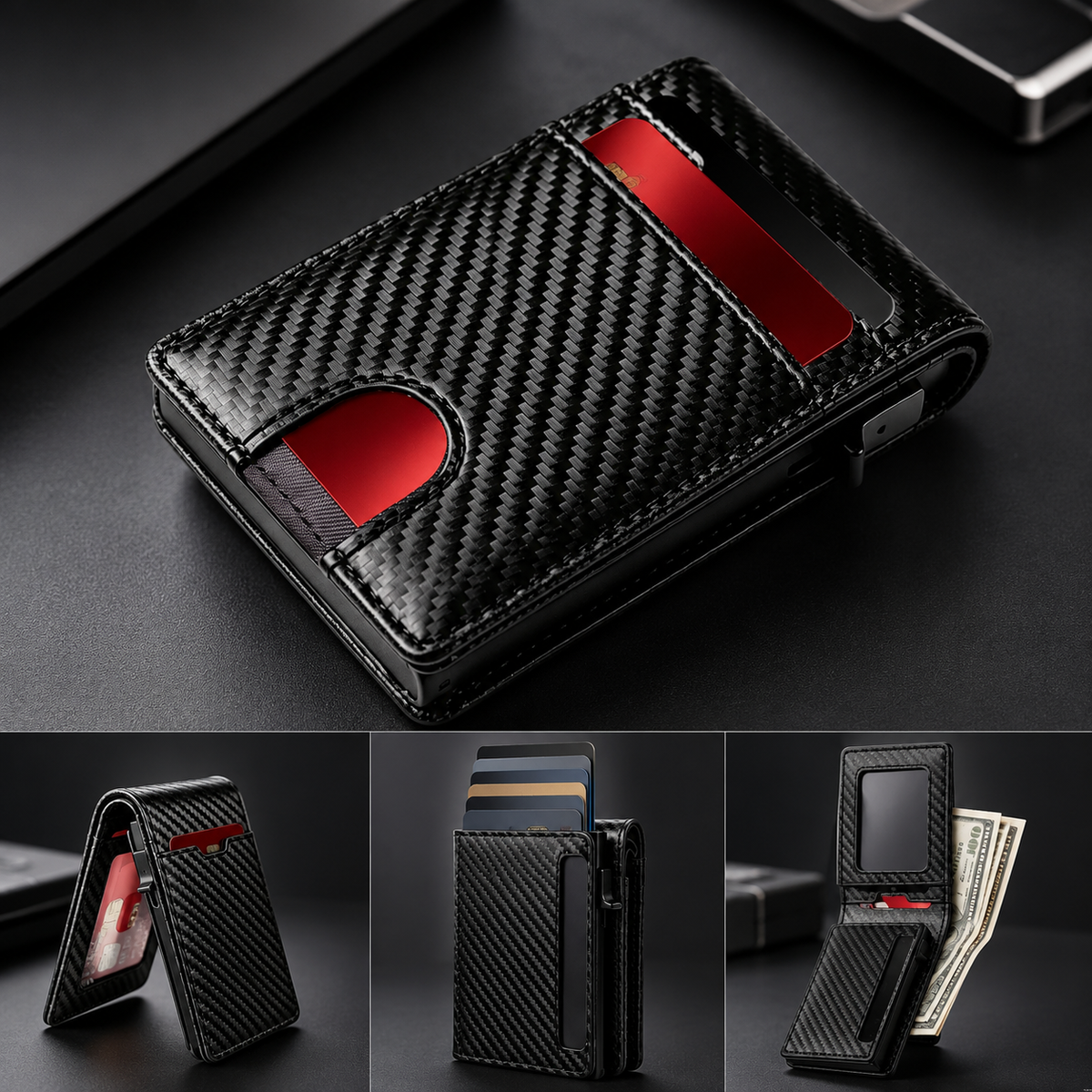 VELTORA RFID Card Holder Men Wallets