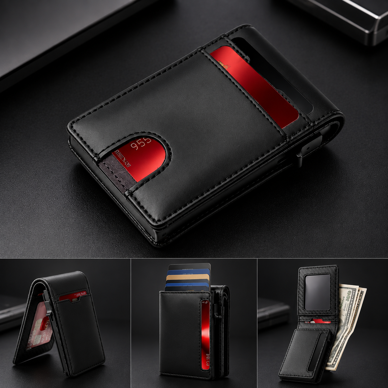 VELTORA RFID Card Holder Men Wallets