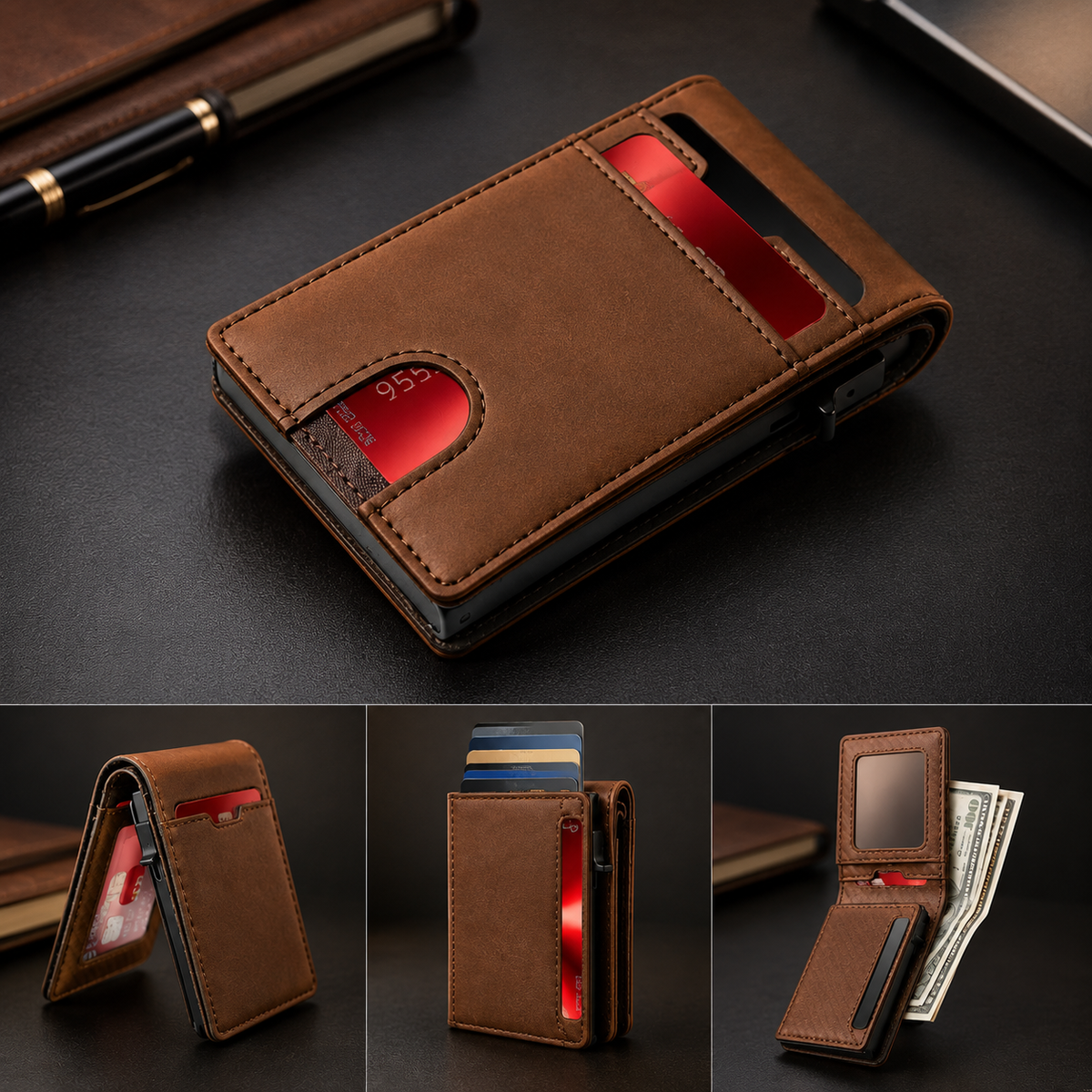 VELTORA RFID Card Holder Men Wallets