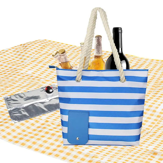 Beach Wine Cooler Tote